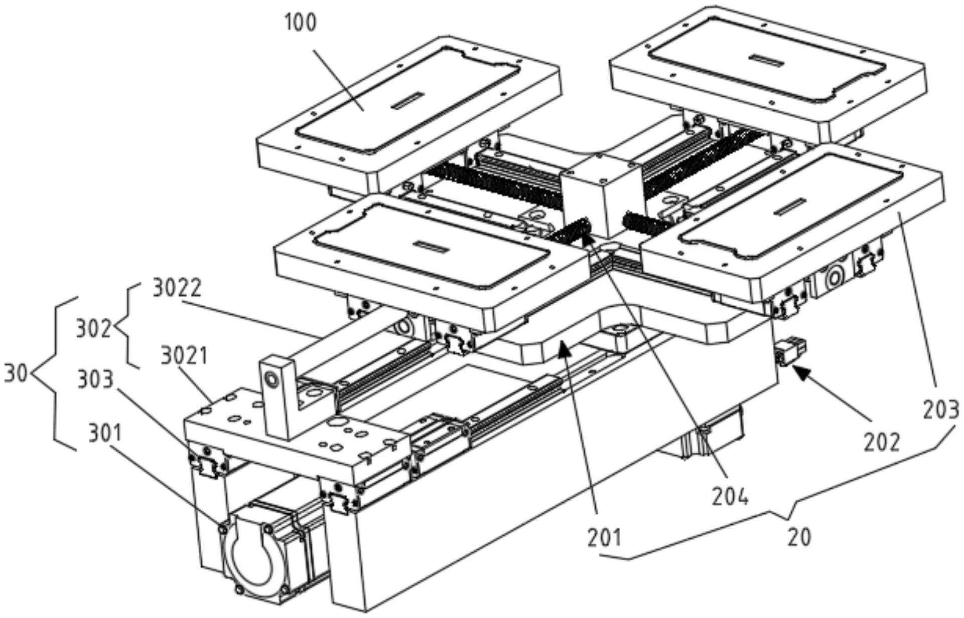 自动旋转及推动装置