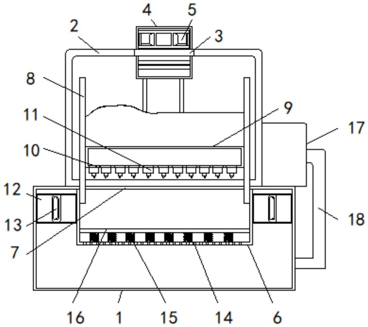 一种冷却速度快的吹瓶机