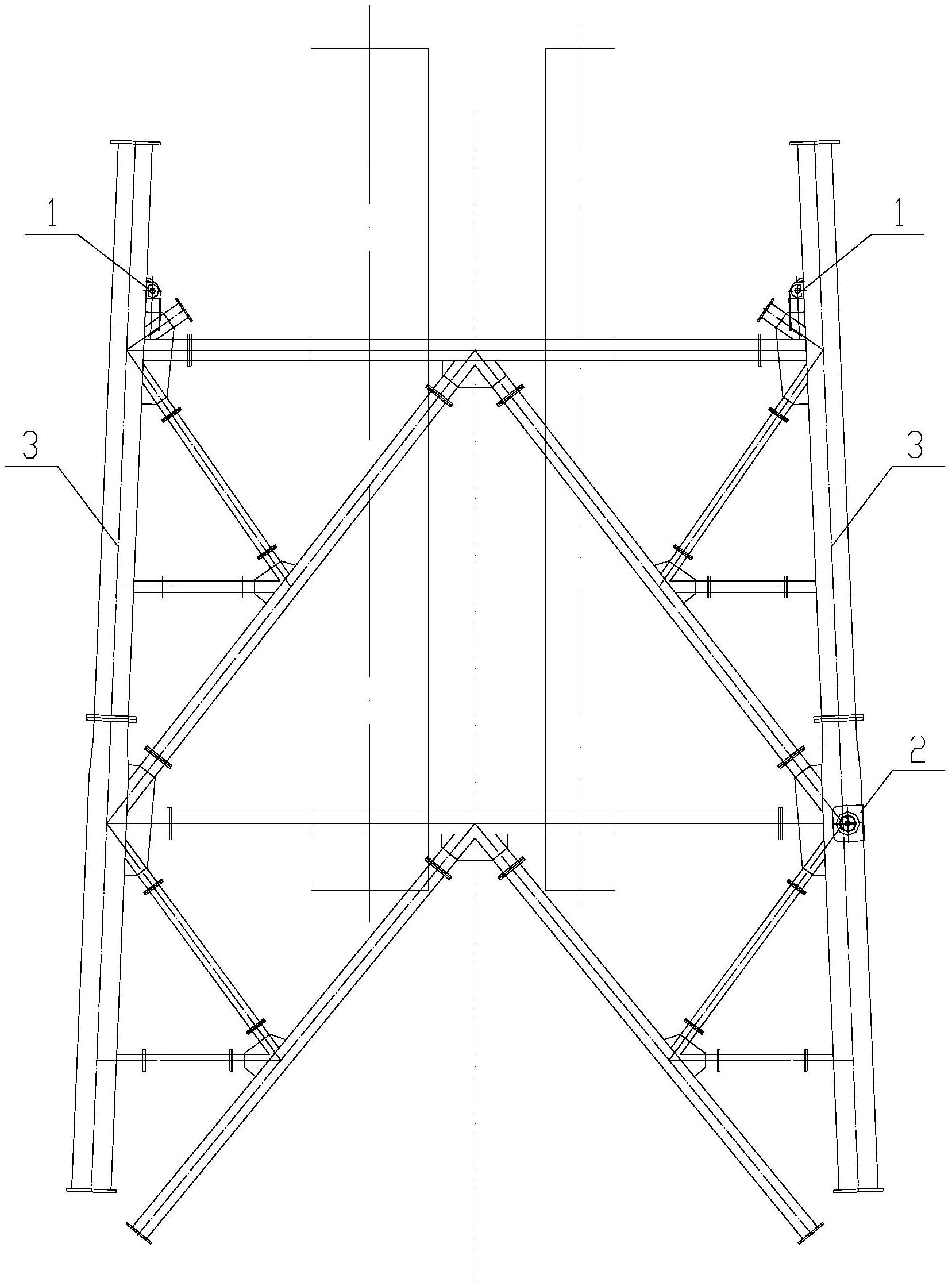 木塔架结构图图片