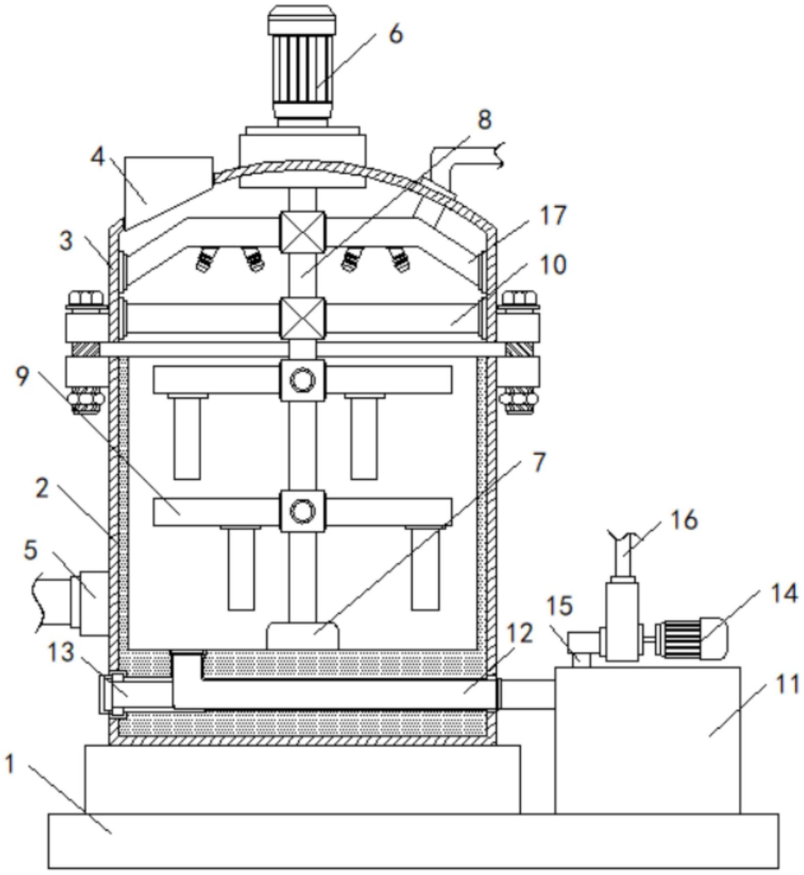 一种有机物料发酵装置