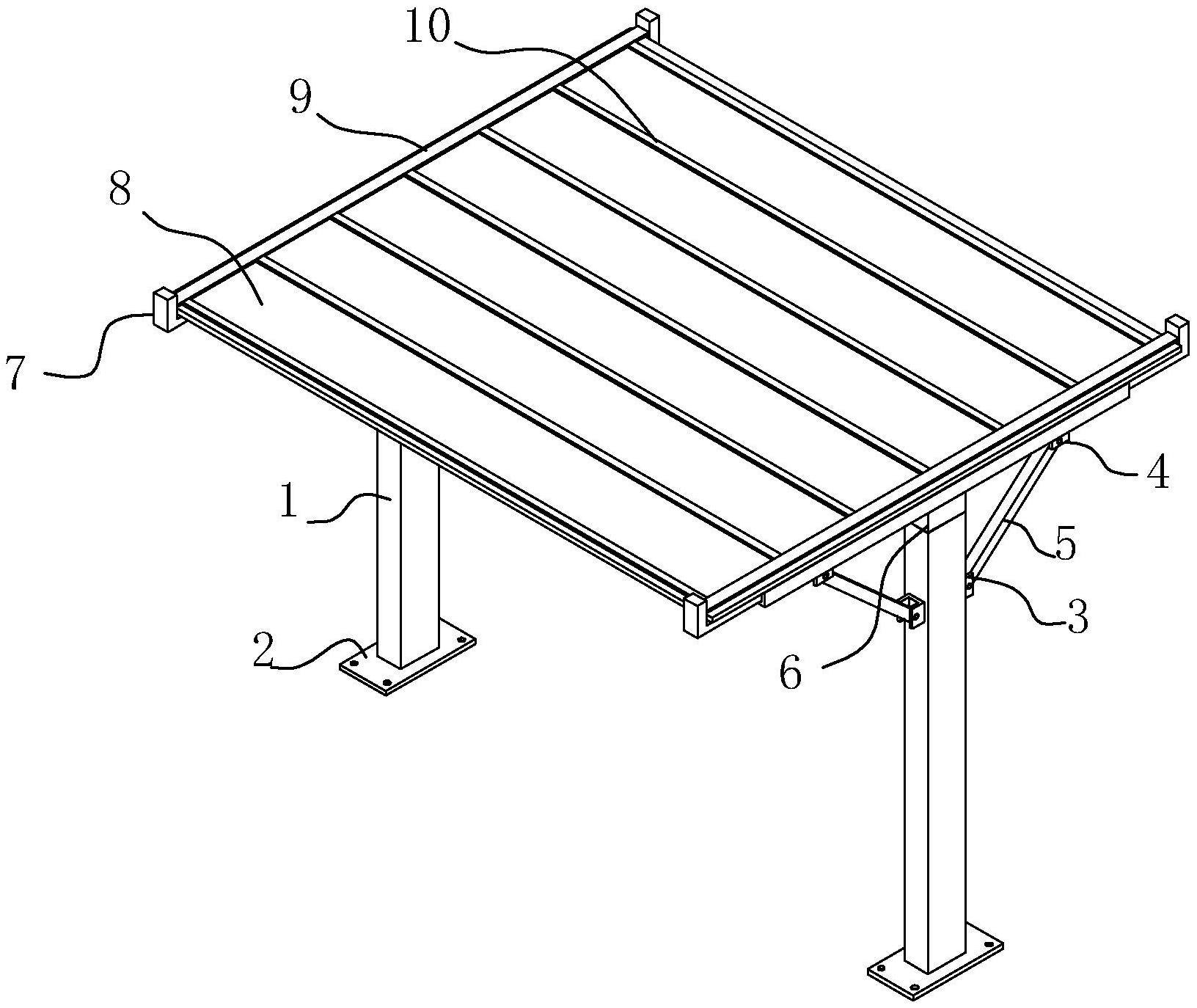 一种装配式钢筋加工棚