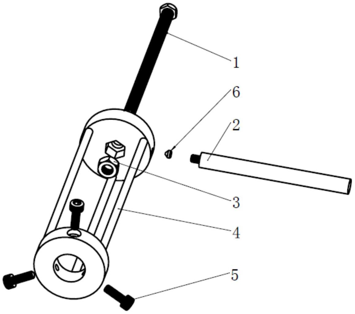 加弹机假捻器隔套拆卸专用拉马