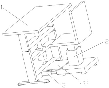 cn211862150u_一种儿童学习桌椅