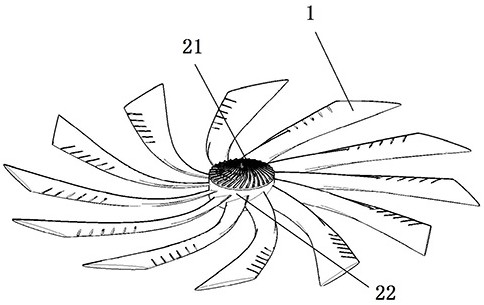 一种冷却风扇的扇叶结构专利_专利申请于2020-03-19