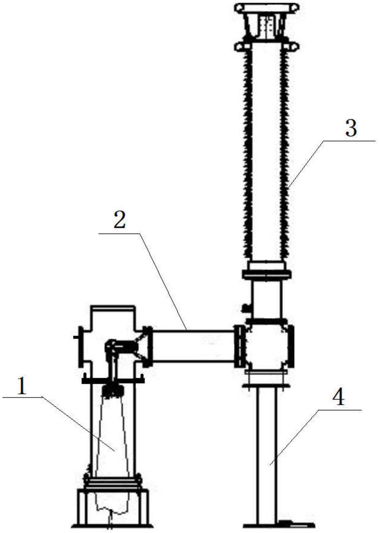 cn211880074u_户外220kv电缆升空型终端站连接装置及其监测系统