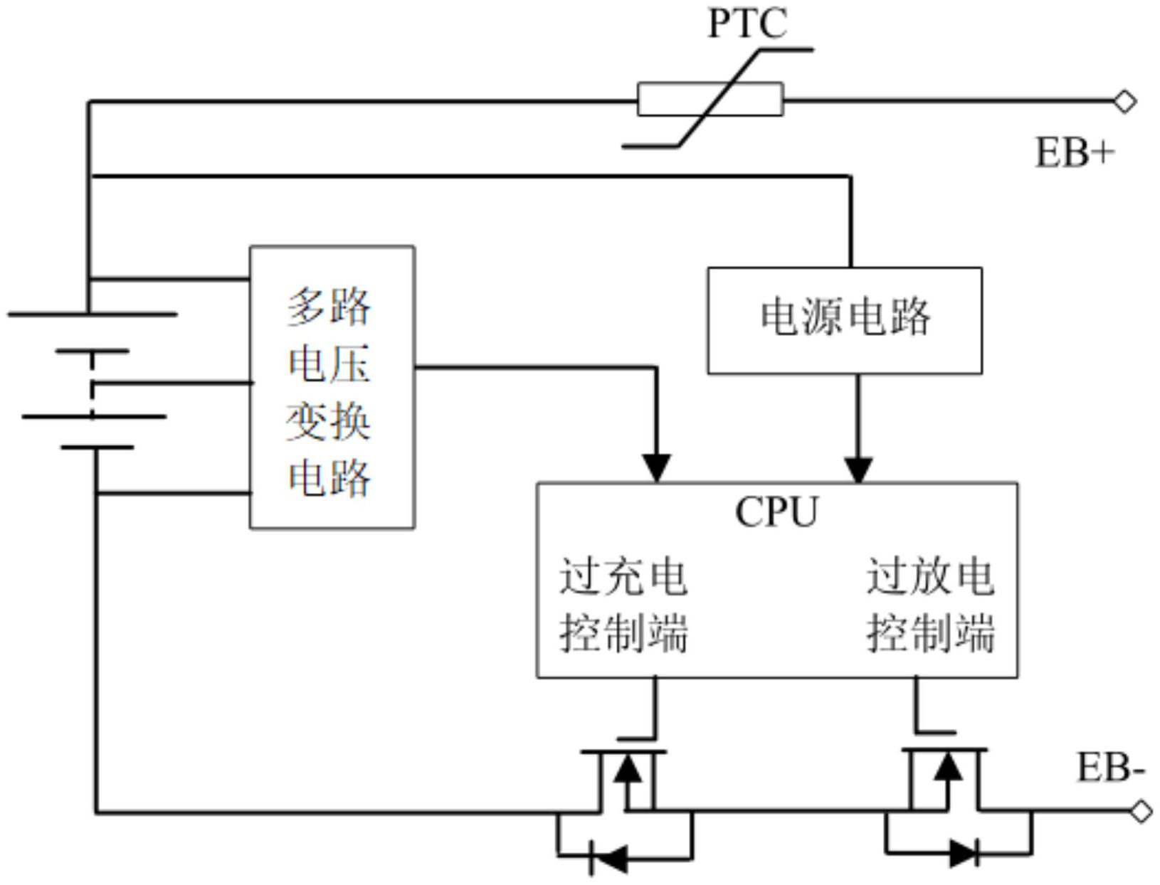 一種多節鋰電池電壓檢測及保護電路