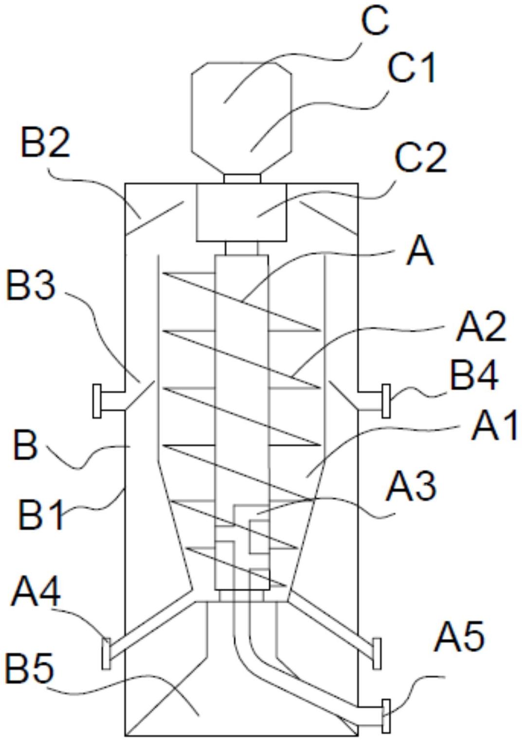 一种固液相分离用立式离心机
