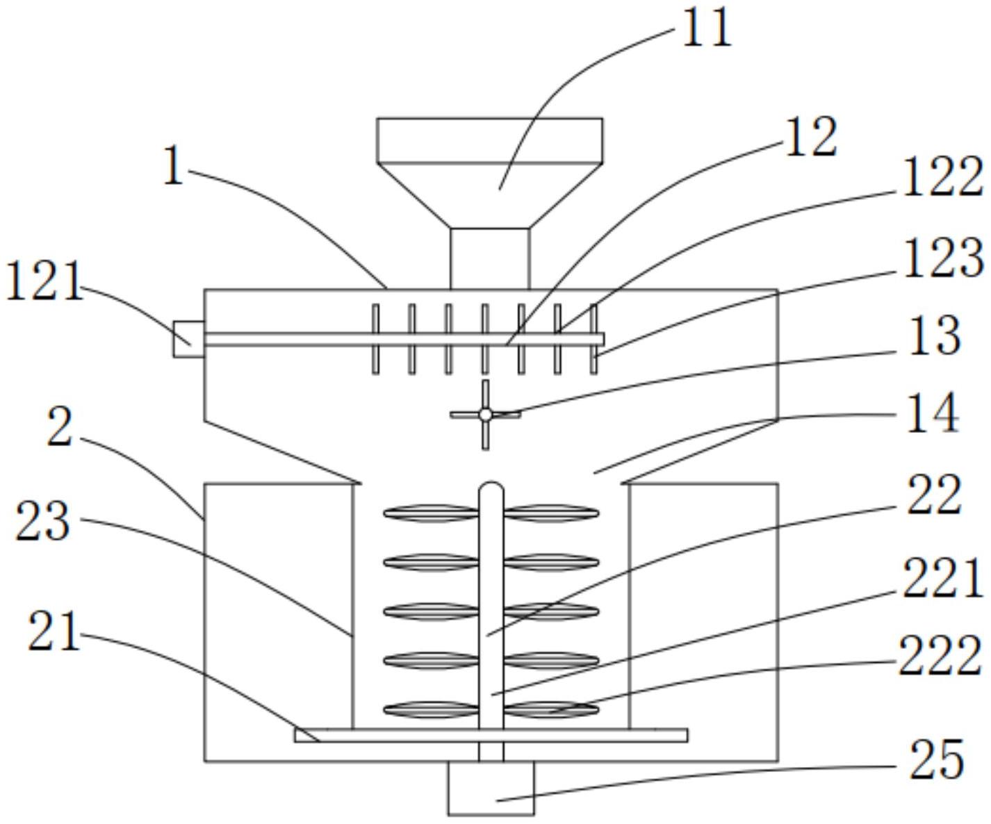 cn211937291u_一种饲料打散粉碎机有效