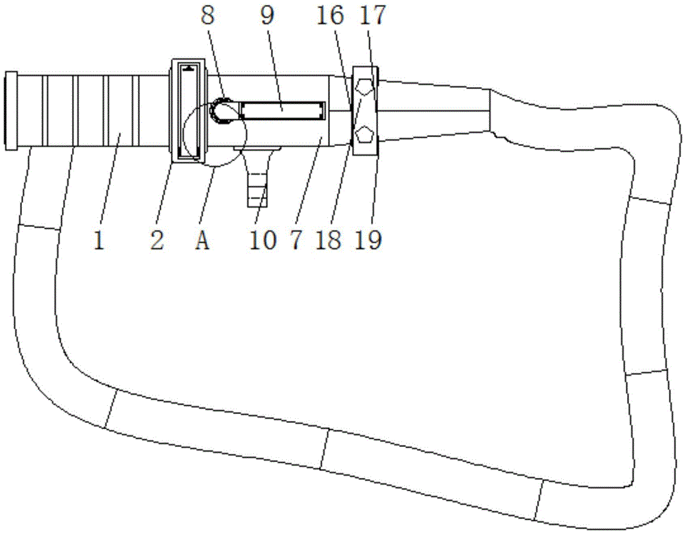cn211985365u_一种具有锁位结构的纤维支气管镜有效