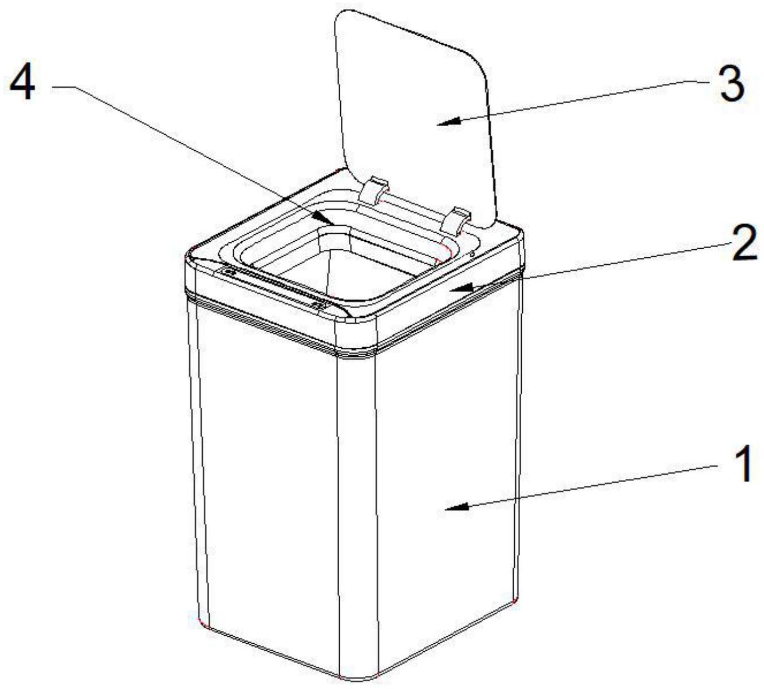 自动压缩垃圾桶的设计图片