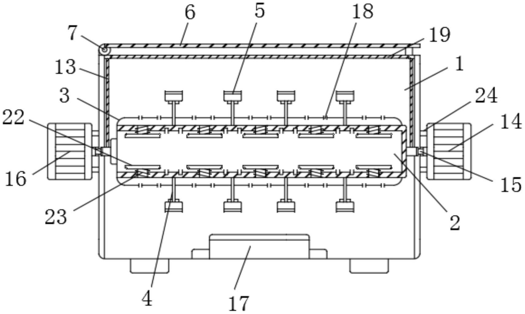 一种防腐性电镀滚镀用电镀装置