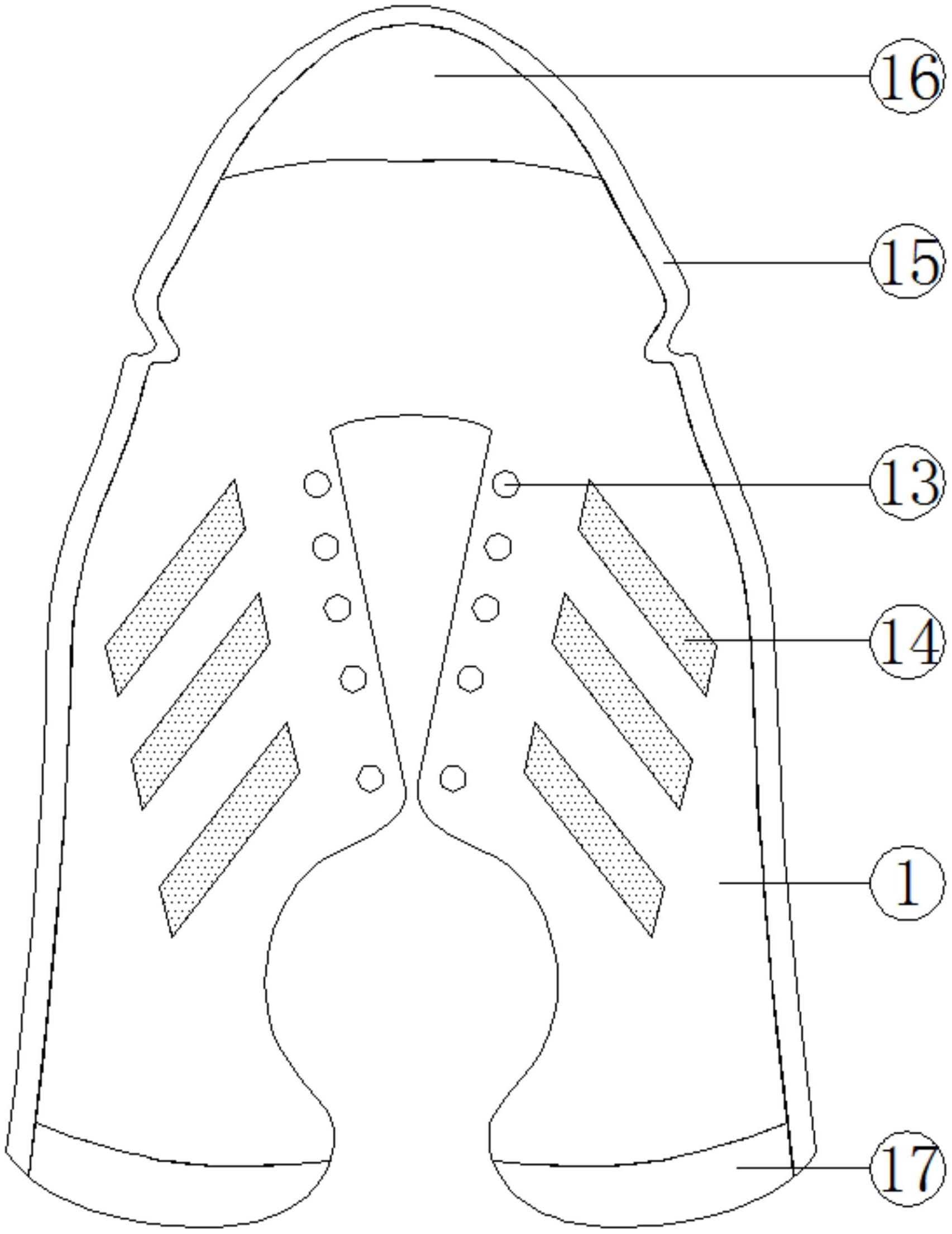 鞋面平面设计图图片