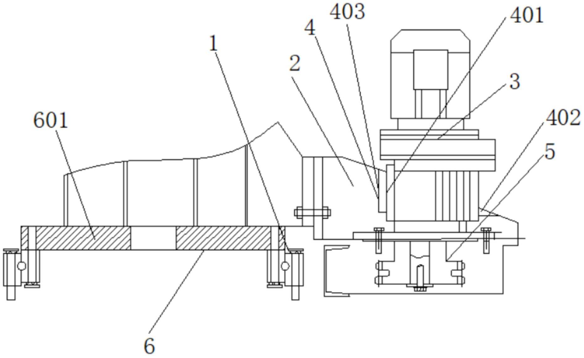 cn212042531u_一种混砂机大臂回转结构有效