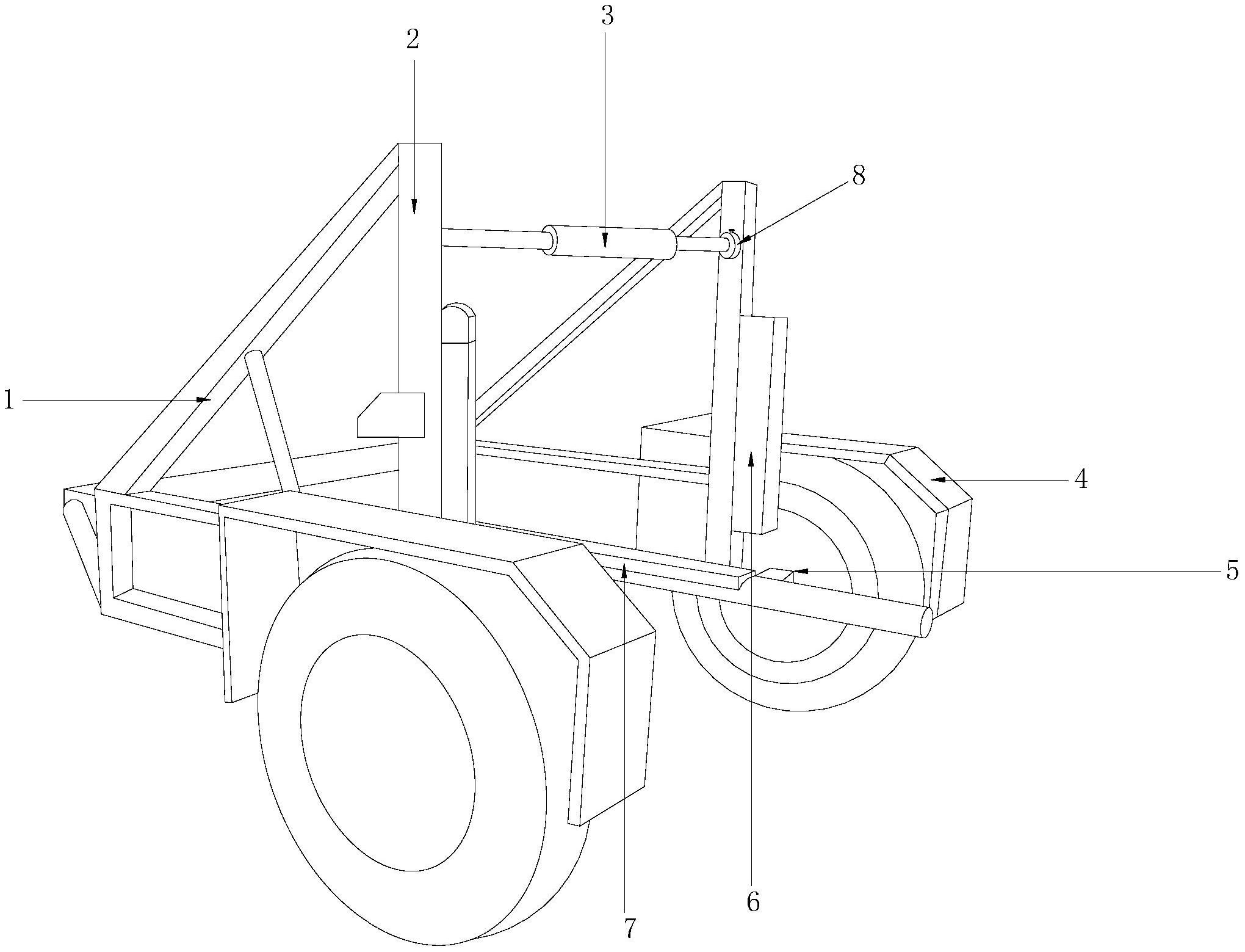 自制拖车设计 图纸图片