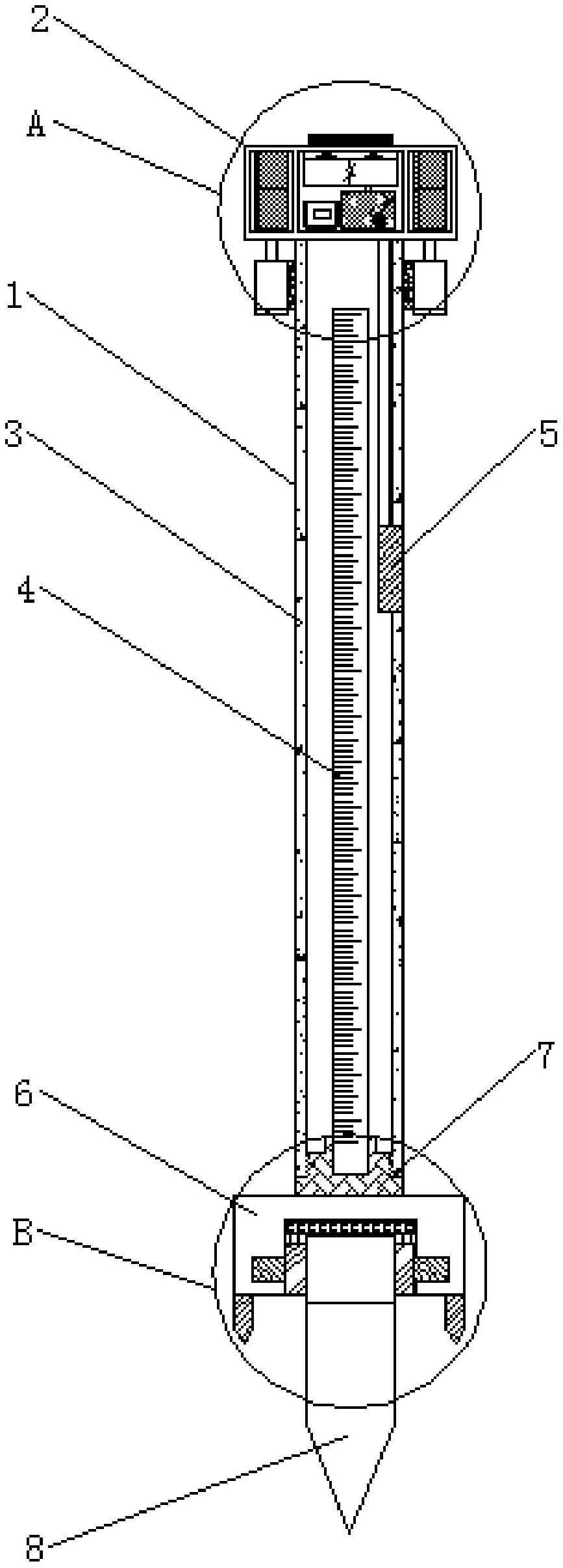 一种水利管理用的水位尺