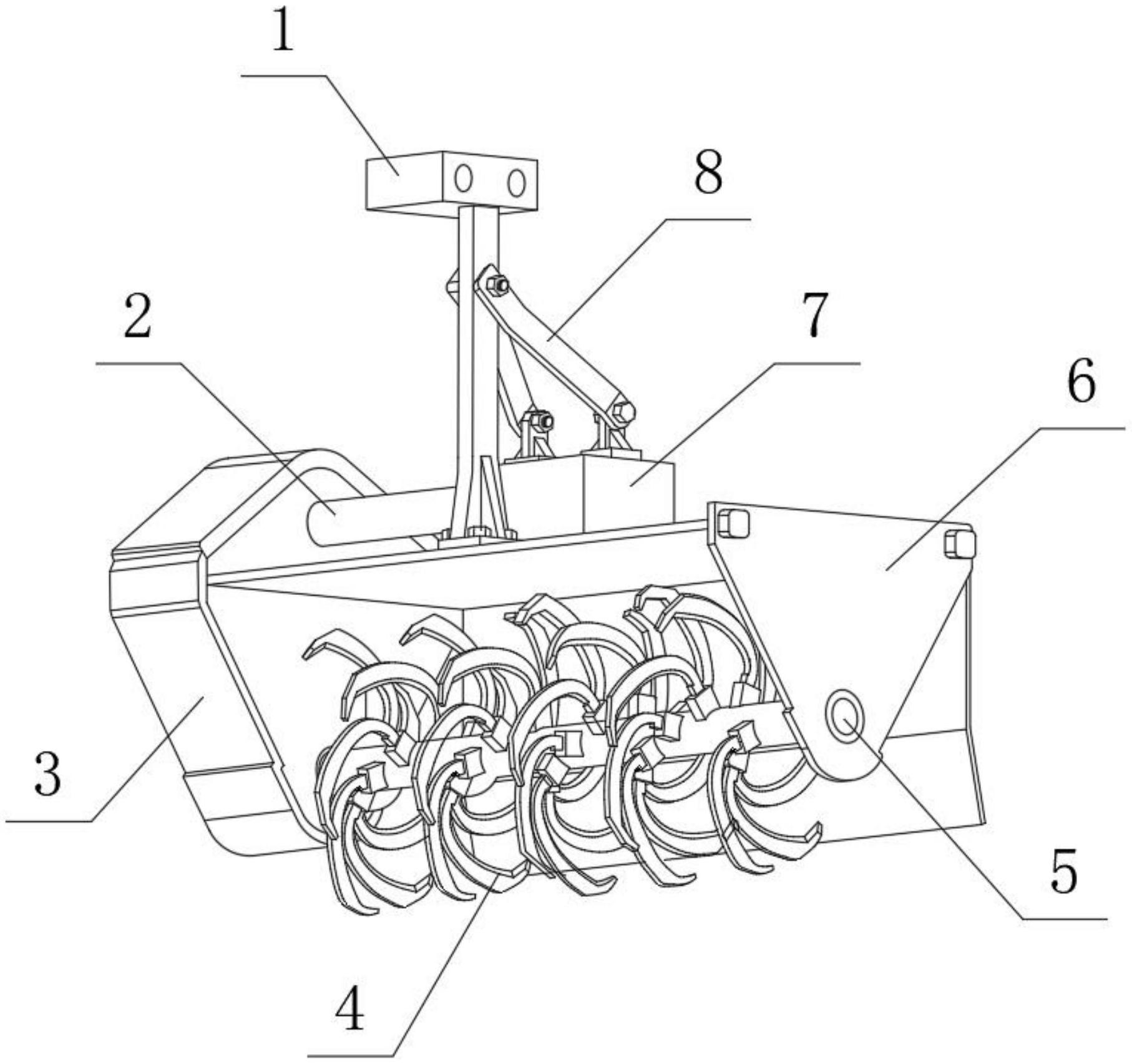 一种新型自动耕地机