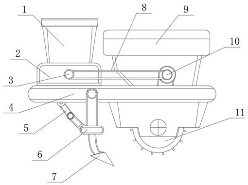 一种施肥均匀的农用施肥机