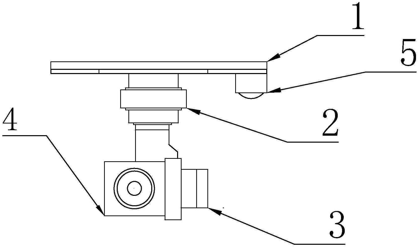 一种具有夜间定位功能的高空作业无人机云台