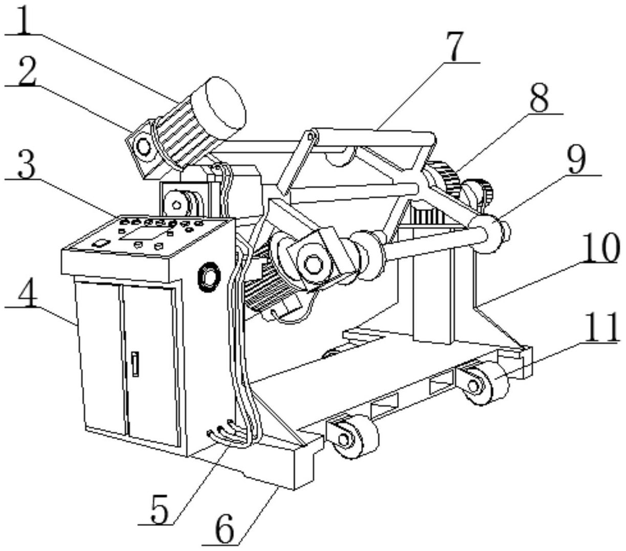 一种新型无纺布织造用收卷机