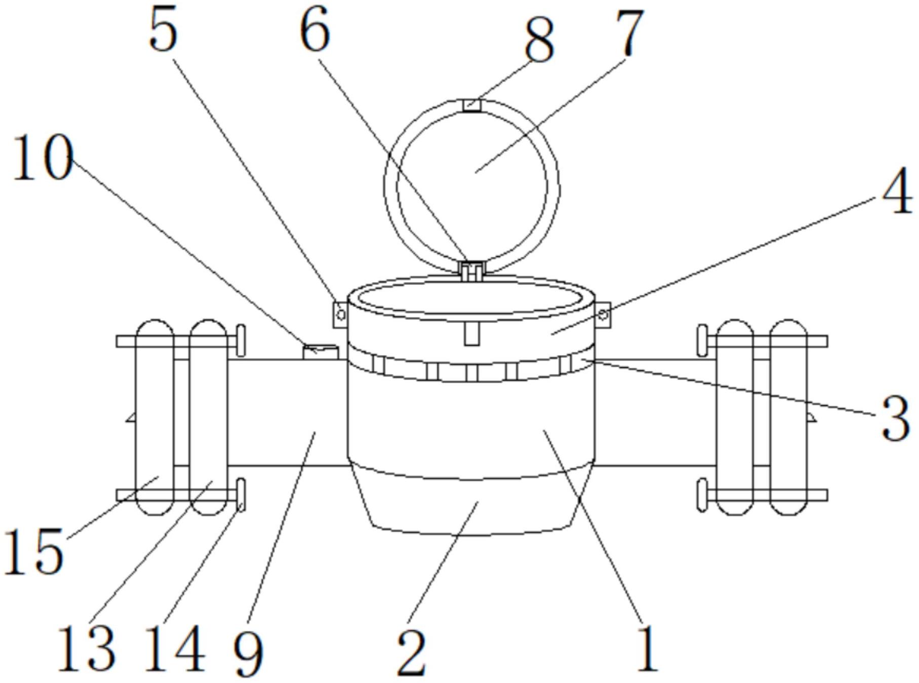旋翼式水表结构图图片