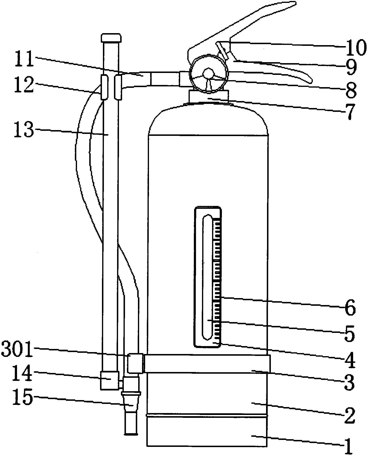 一种简易式水基型灭火器