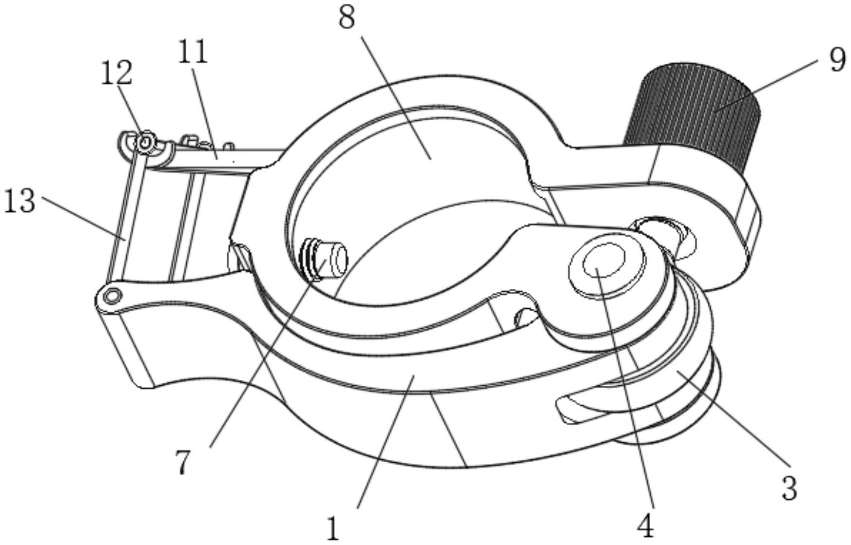 cn212099211u_一种偏心轮式快速锁紧结构有效