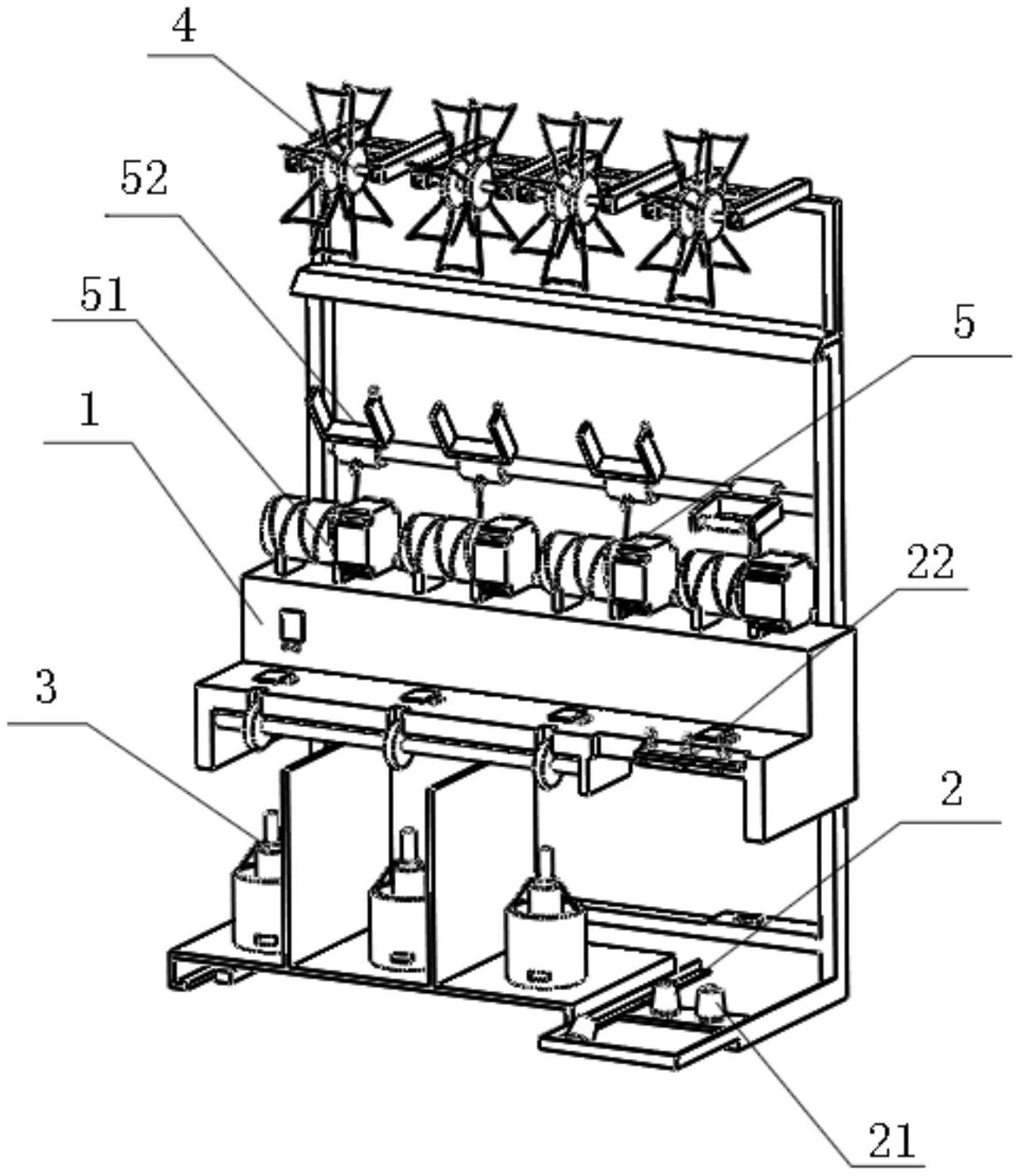化纤纺丝机机械图图片