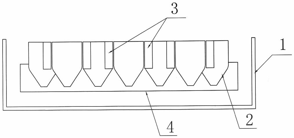 一种无支撑蟾衣滑落采集器