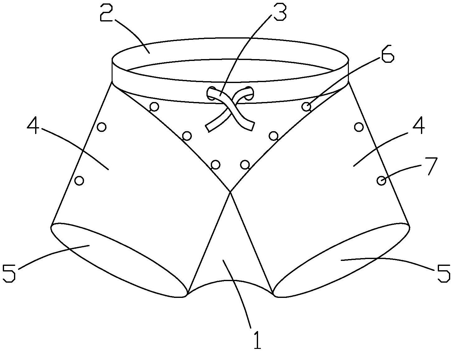 一种军用裤衩