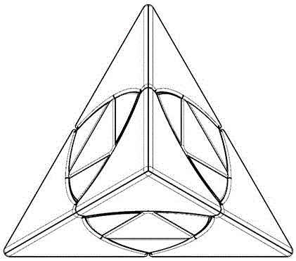 一种金字塔型魔方