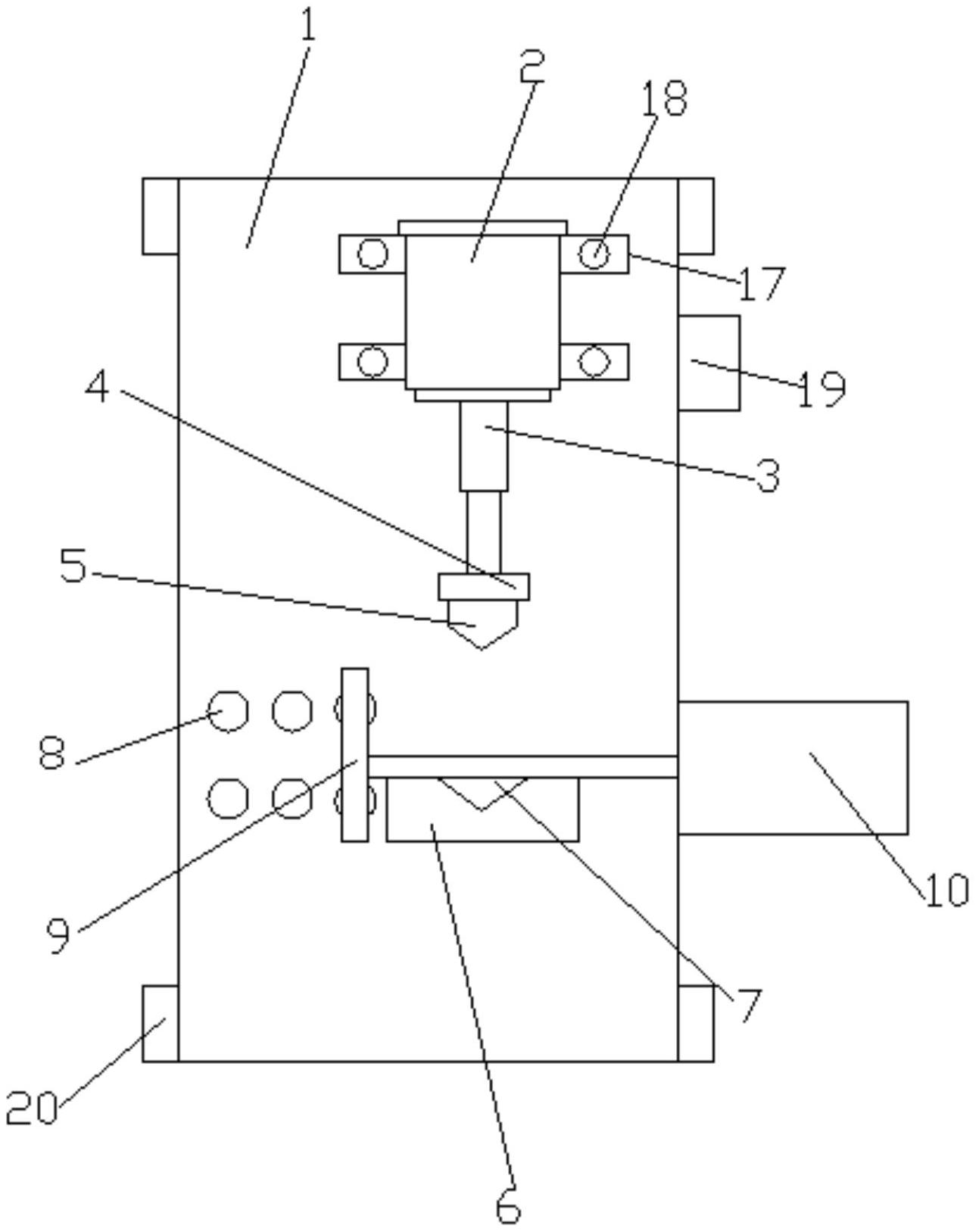 一种具有自动送料功能的钢筋折弯机