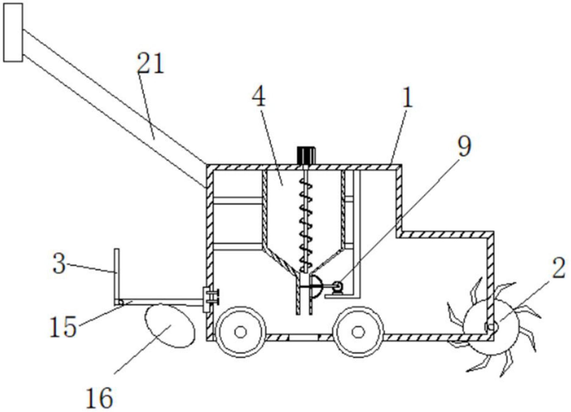 一种应用于巨菌草施肥的开沟覆土装置专利_专利查询 - 天眼查