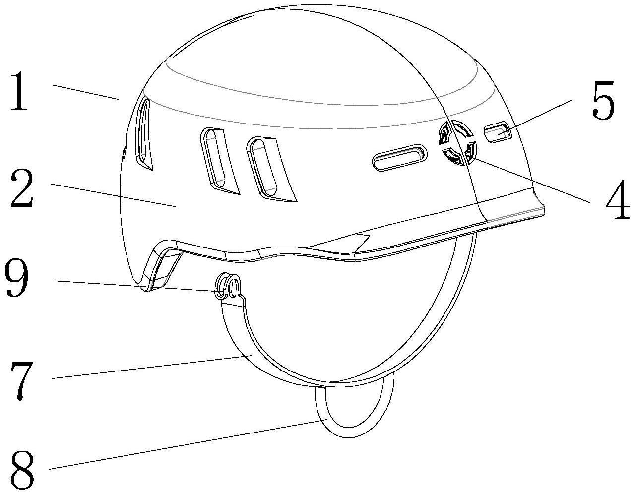 一种具有制冷制热功能的新型智能头盔