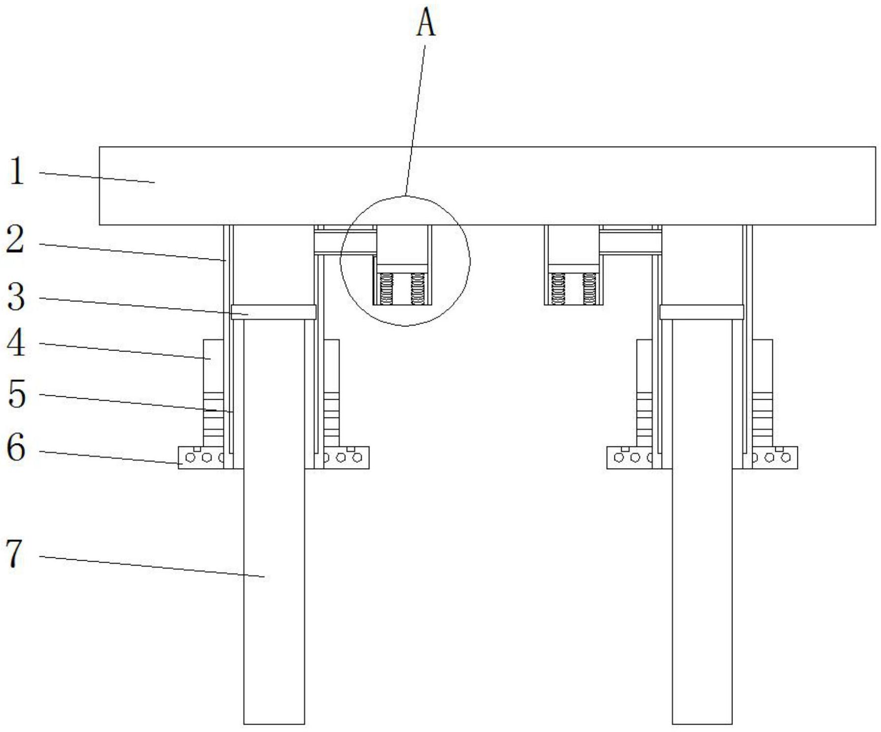 一种海洋平台的液压升降装置