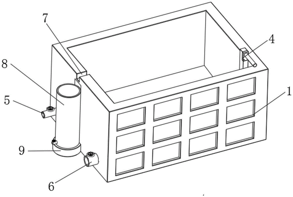 cn212200709u_一种防溢出蓄水池有效
