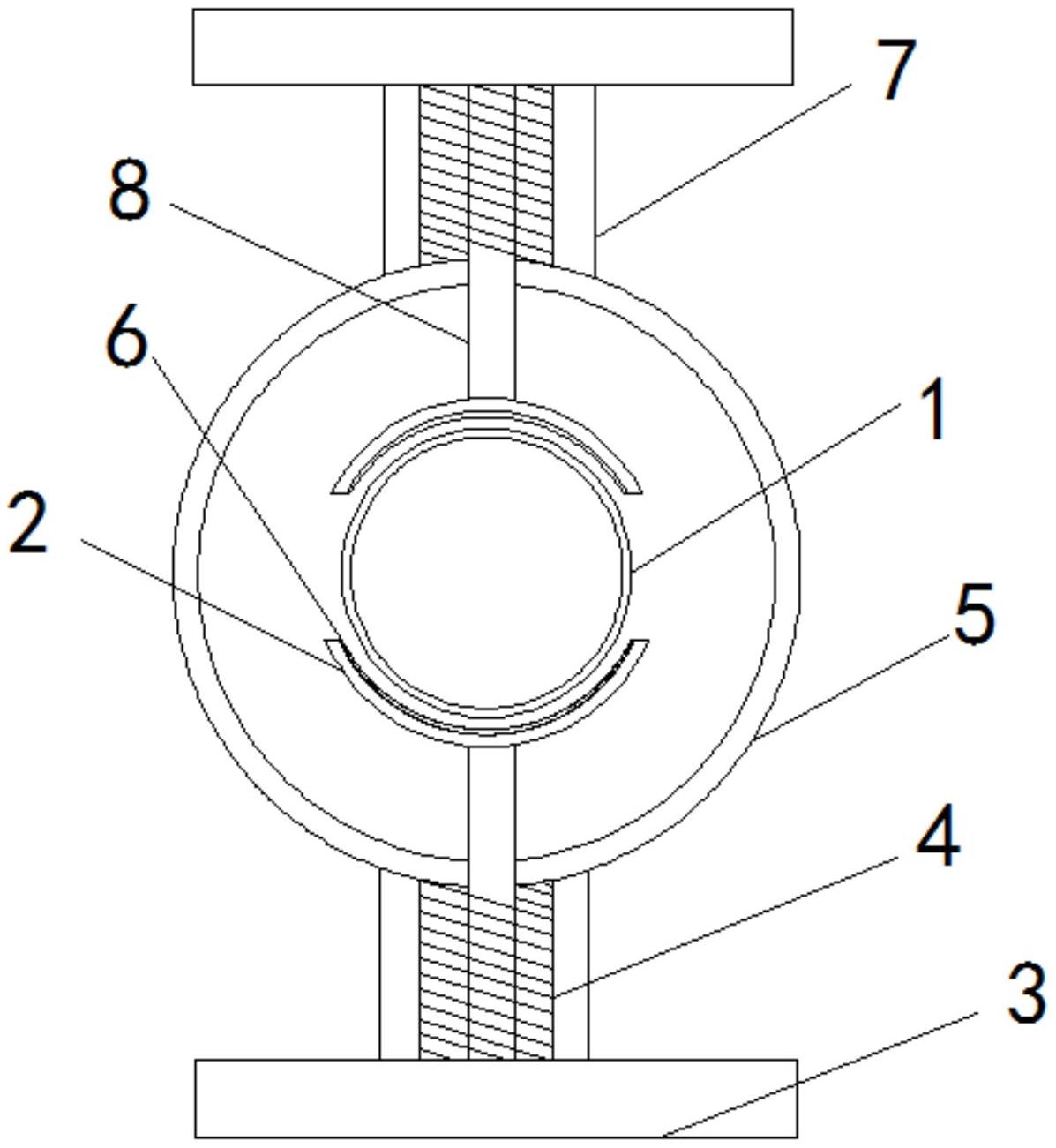 cn212203377u_一种新型天然气管道安装结构有效