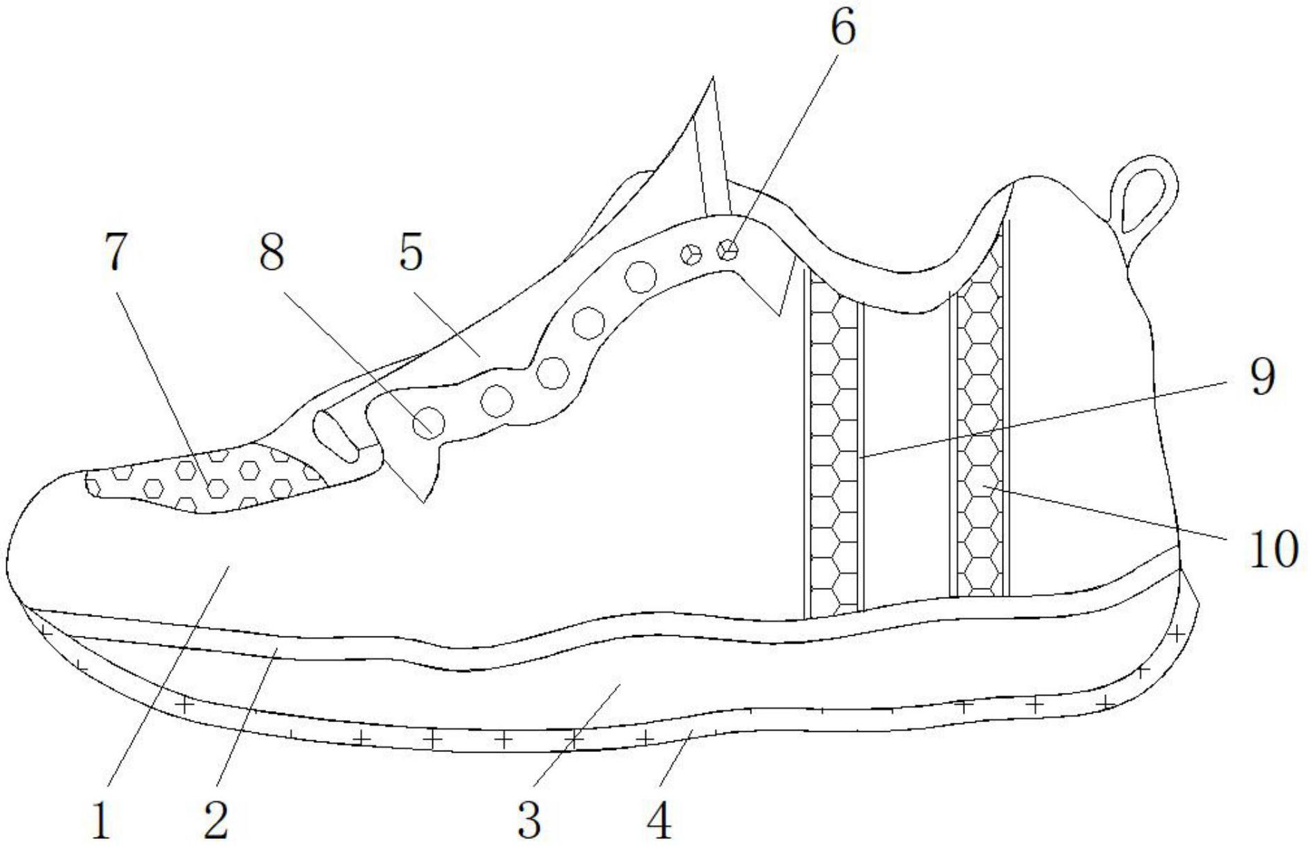 一种具有透气功能的儿童运动鞋