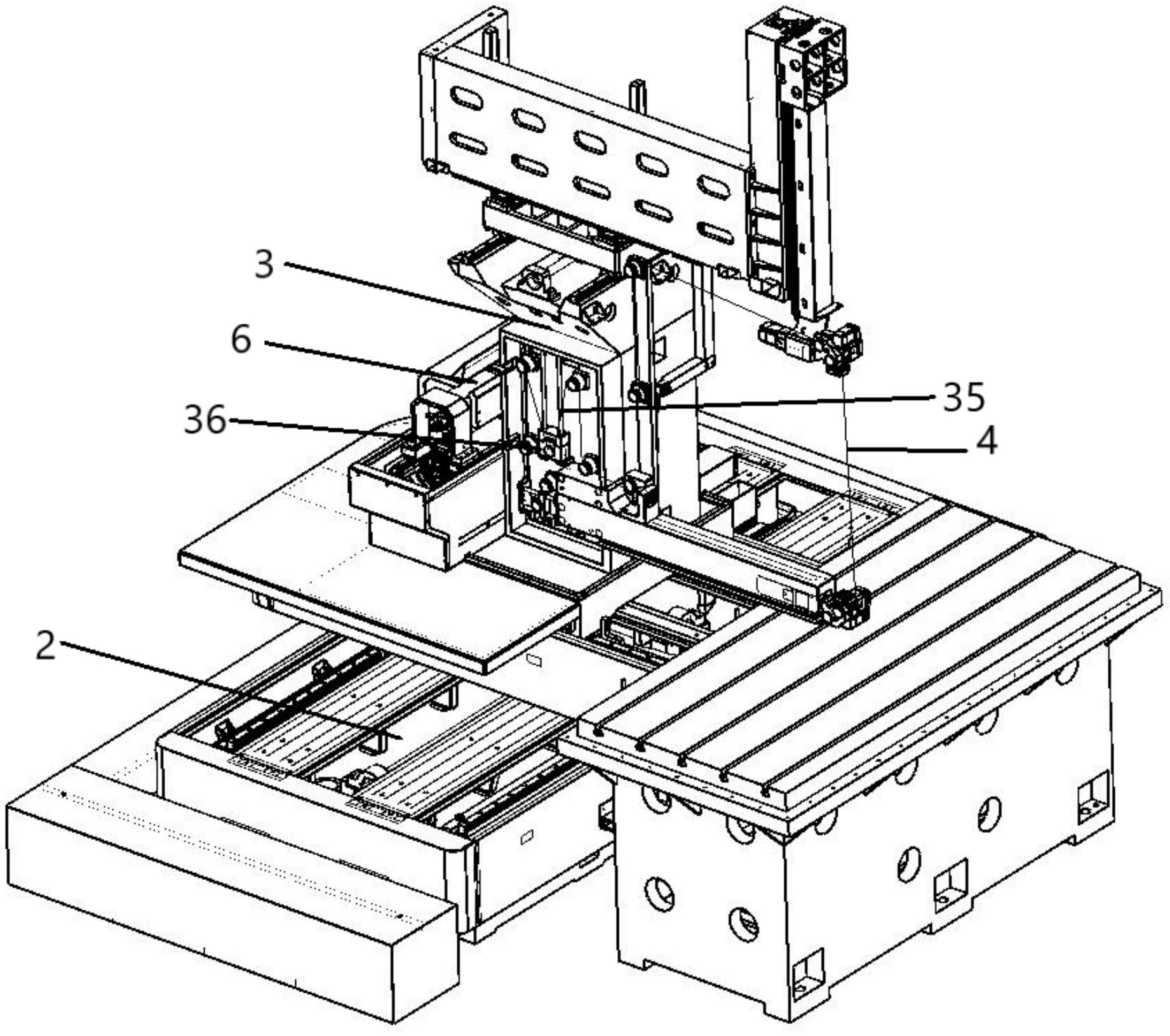 cn212217364u_一种电火花线切割机的切割线张紧机构有效