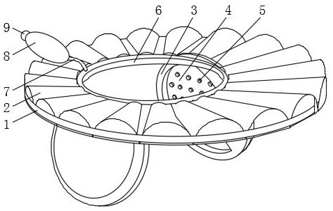 cn212233304u_一种可调防渗水的密封儿童浴帽有效
