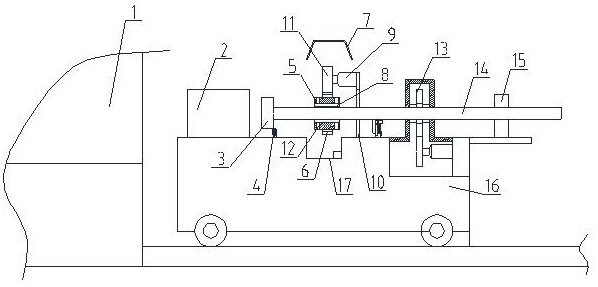 cn212246886u_一种推焦车的自动清扫回收装置有效