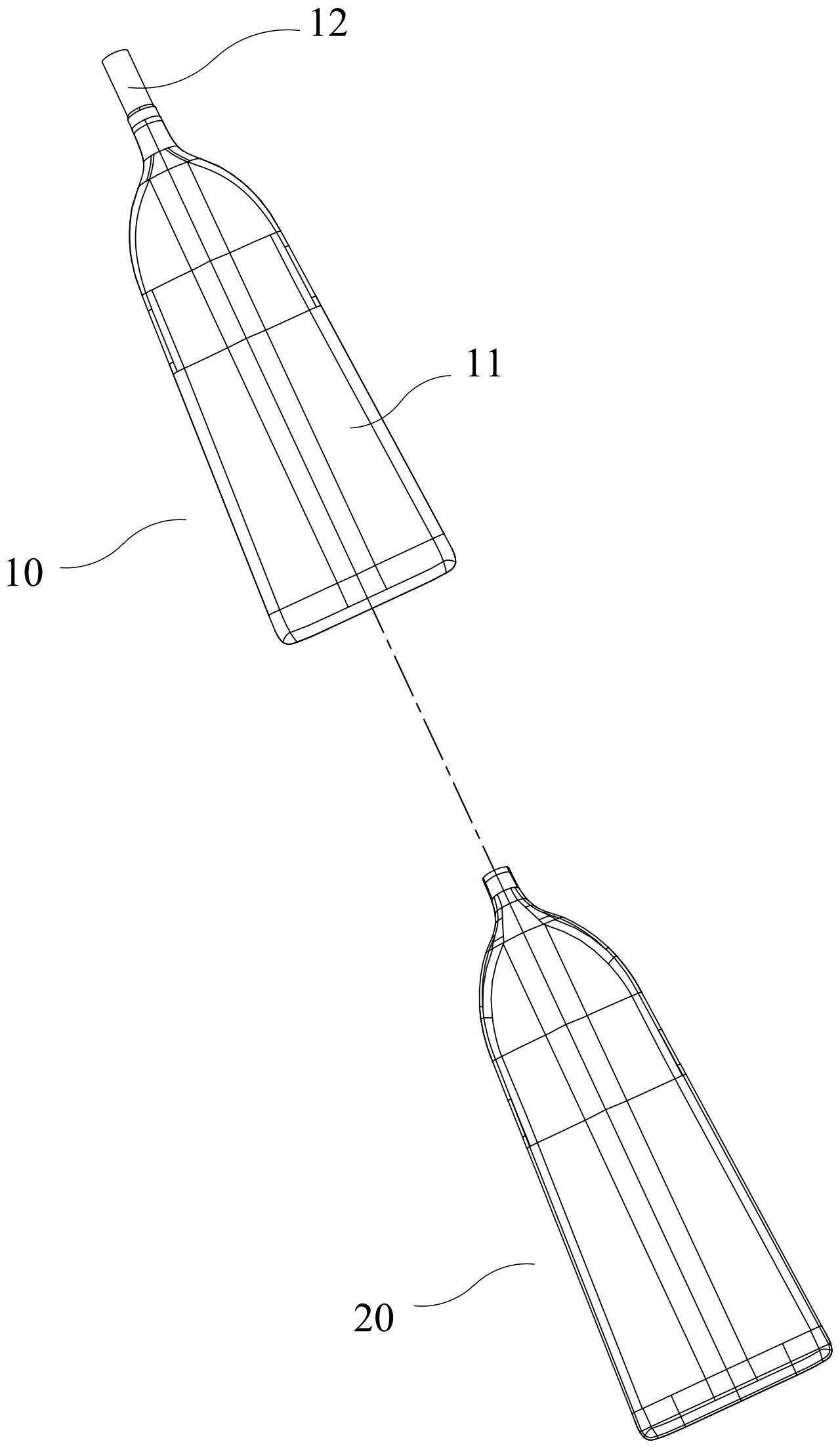 一种船桨的复合结构