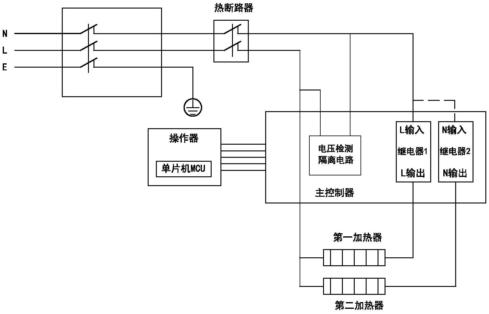 cn212274280u_一种带电压异常保护的电热水器有效