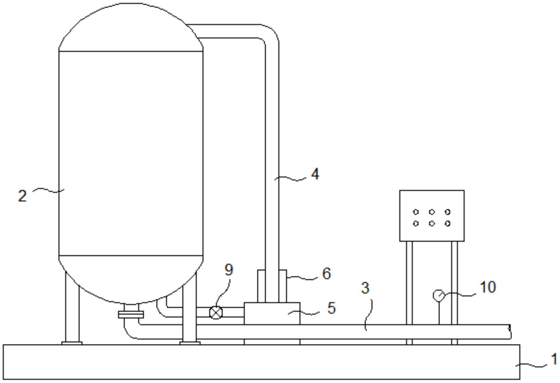 一种闭式水冷循环系统中的膨胀罐定压补水装置