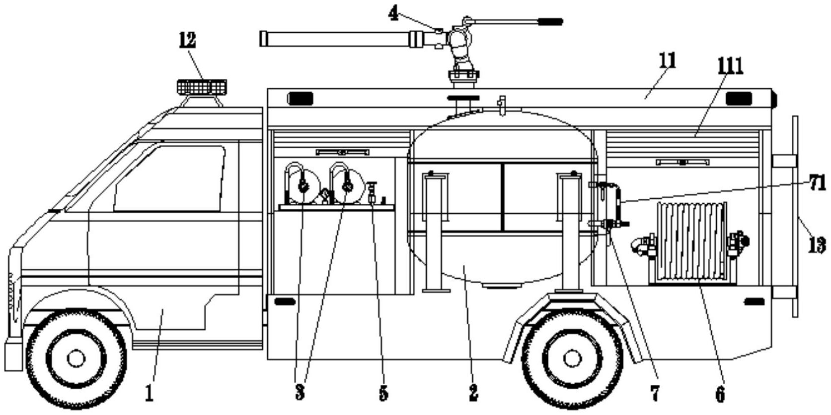 cn212282639u_一種乾粉新能源電動消防車有效