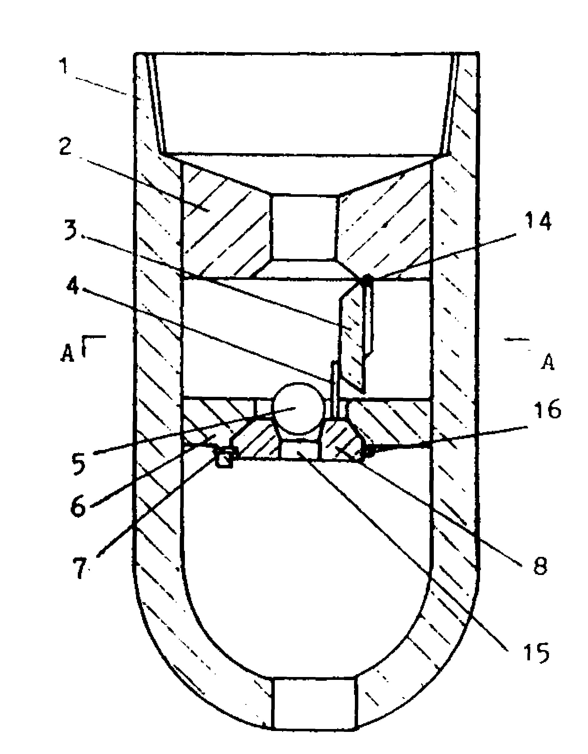 自灌浆式回压阀