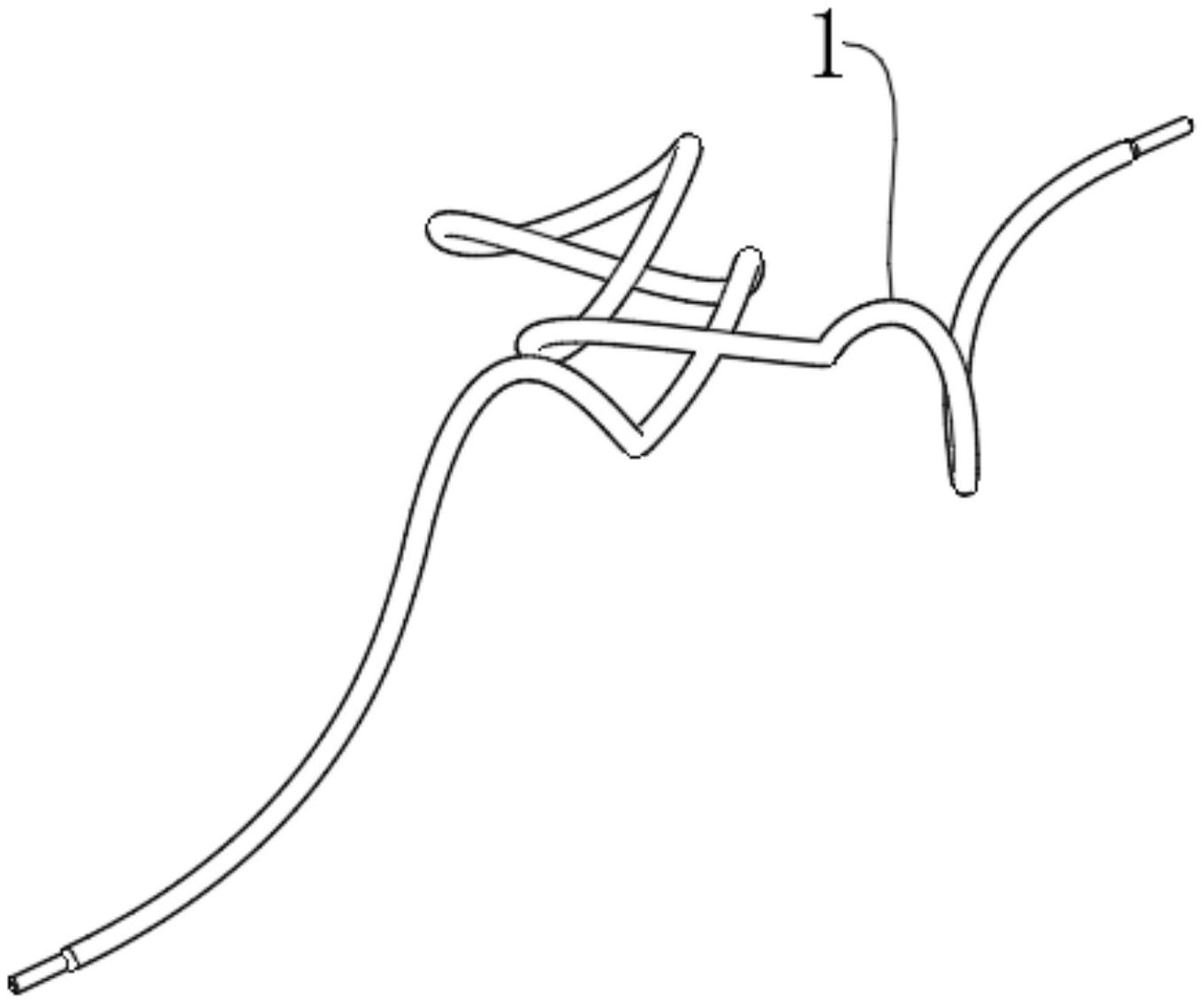 一种增强增厚型超纤纤维合成革鞋带