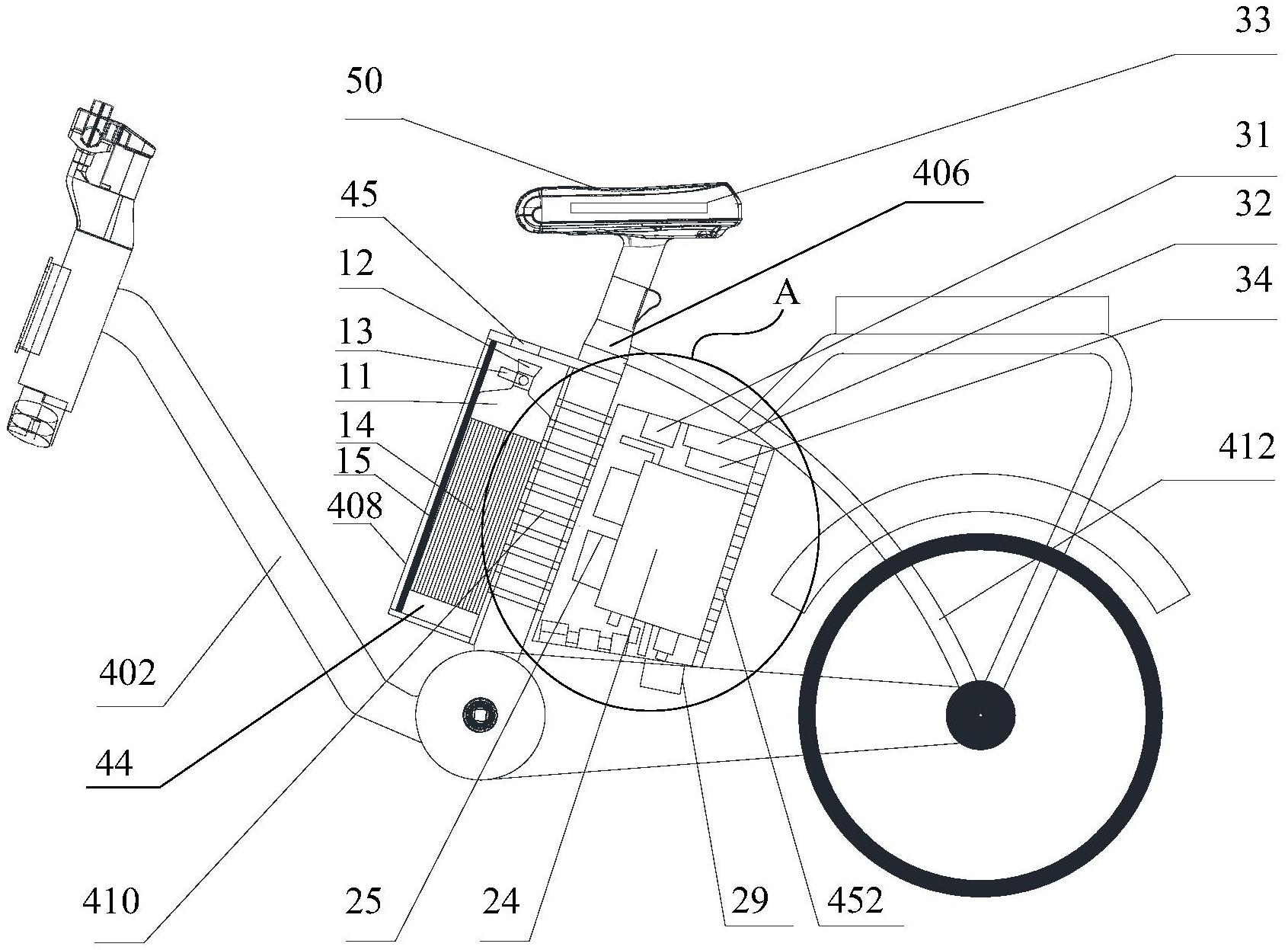 自行车发电装置原理图图片