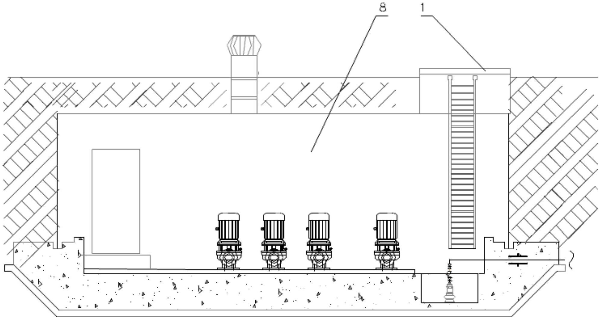 一种预制埋地型防水浸检修口