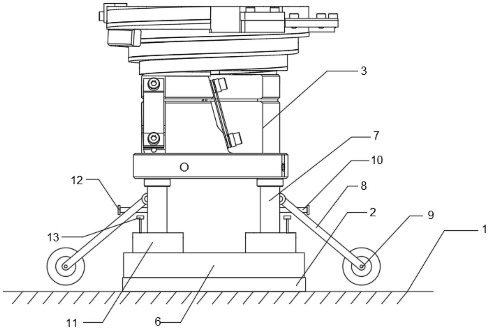 一种振动盘安装固定装置
