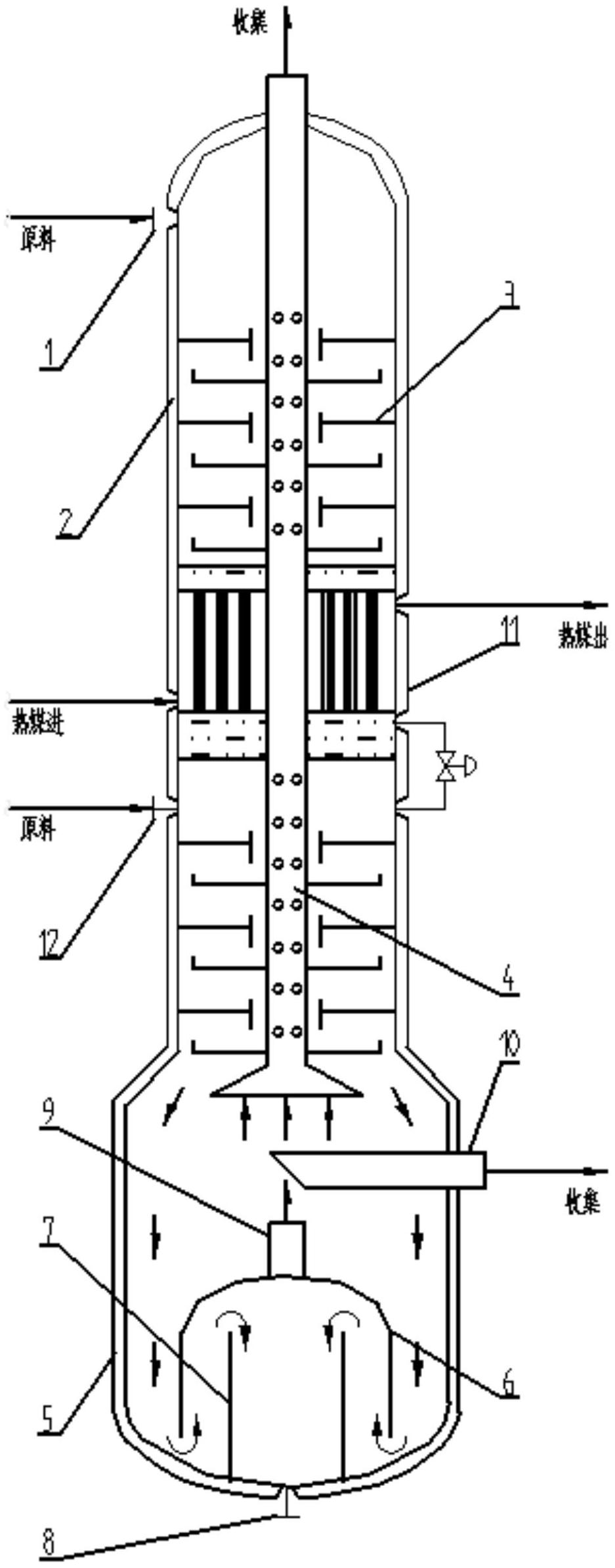 一种环流形塔式反应器